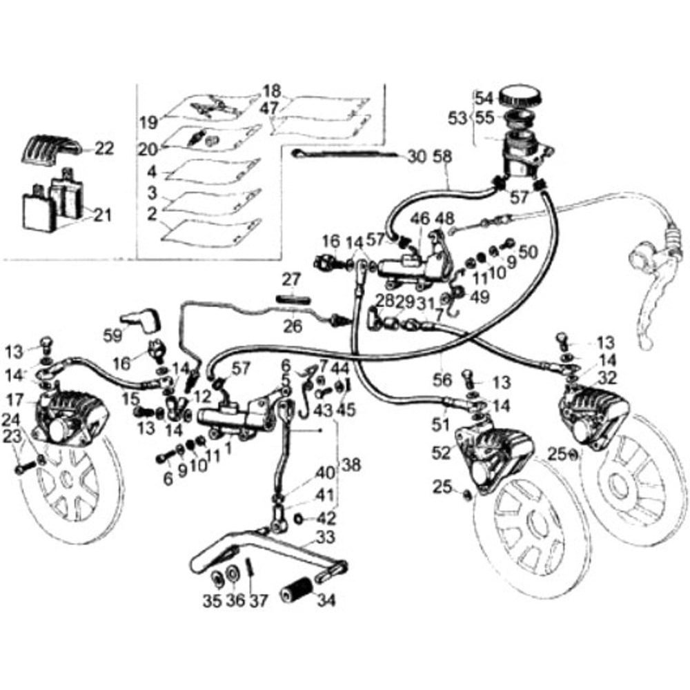 Moto Guzzi V 35 - Ciclistica