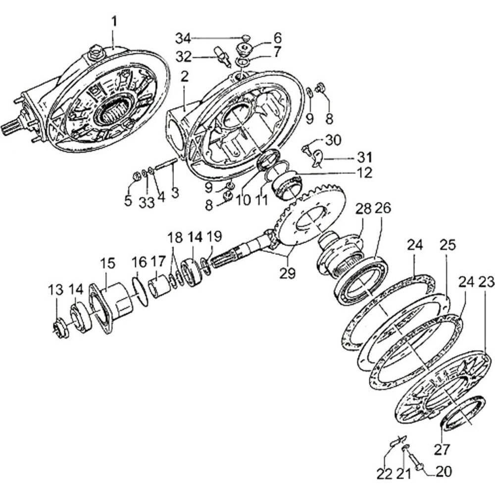 Moto Guzzi 1000 S - Motore