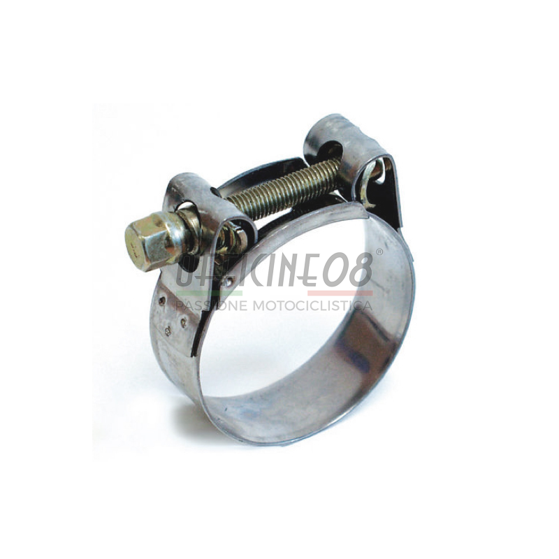 Exhaust pipe clamp 34-37mm stainless steel