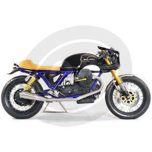 Fuel tank Moto Guzzi Serie Grossa Endurance fiberglass - Pictures 3
