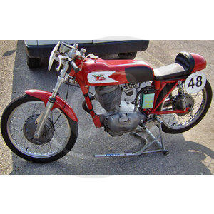 Fuel tank Moto Morini 175 Settebello fiberglass - Pictures 3