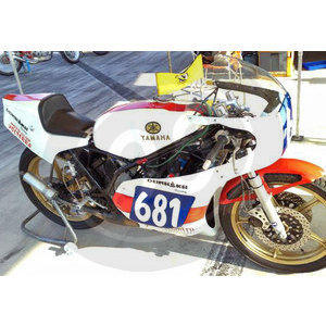Serbatoio benzina per Yamaha TZ 350 '79- vetroresina - Foto 2