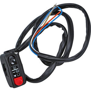 Interruptor de manillar Tommaselli Modern derecho negro