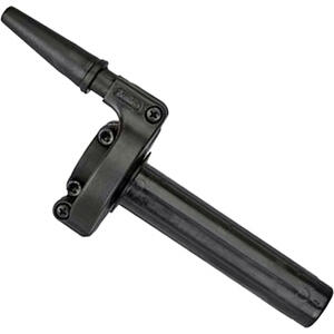 Throttle 22mm single-cable Tommaselli GP angled black