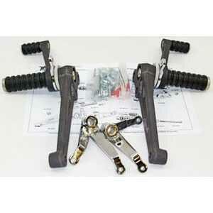 Rearset kit Moto Guzzi 850 Le Mans Tarozzi - Pictures 4