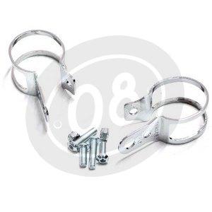 Winker holder clips Tarozzi 47-50mm pair chrome - Pictures 2