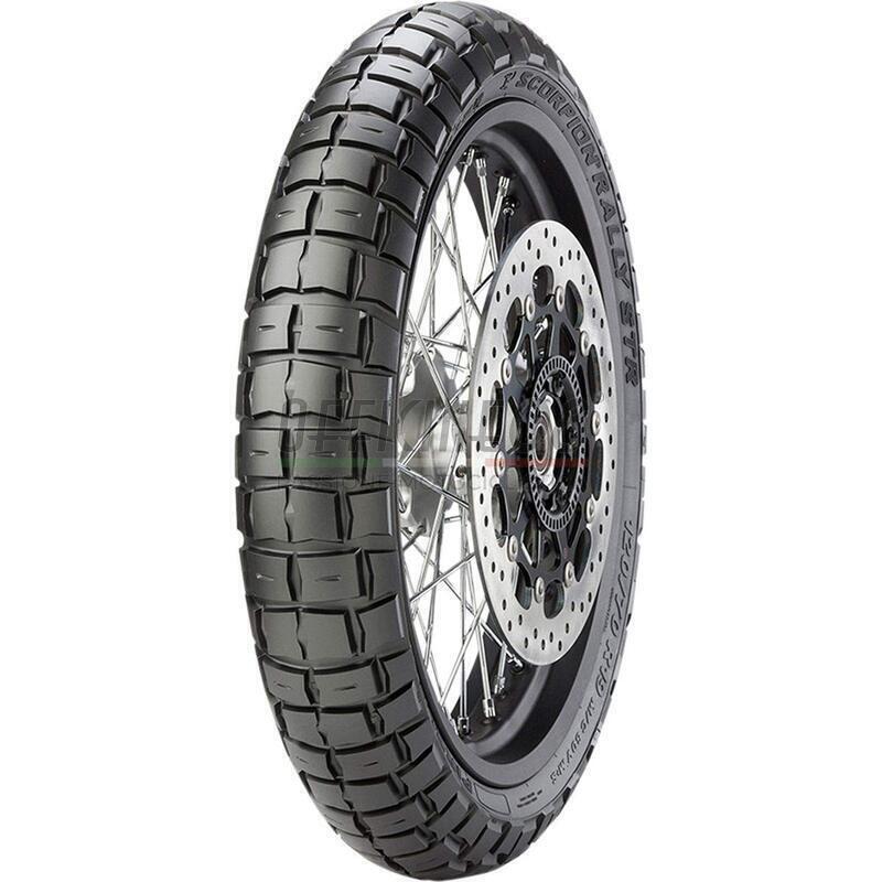 Tire Pirelli 90/90 - ZR21 (54V) Scorpion Rally Street front