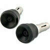 Coppia contrappesi antivibranti portaspecchietti Highsider Akron LS nero - Foto 1