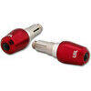 Coppia contrappesi antivibranti LSL conici rosso candy - Foto 1