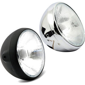 Faro anteriore 7'' British alogeno cromo