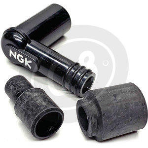 Spark plug NGK LB05F 90° 14mm black - Pictures 5