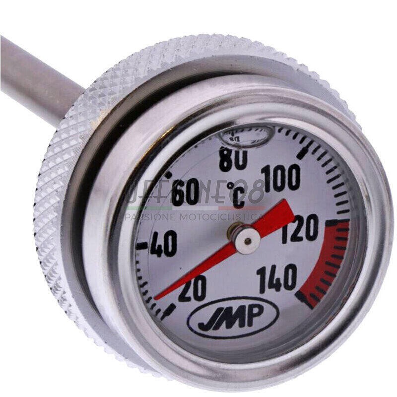 Engine oil thermometer M20x1.5 length 152mm dial white