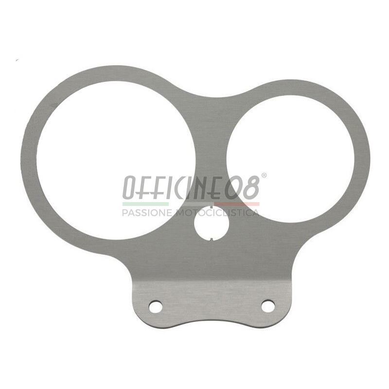 Bracket gauges Moto Guzzi 80-100mm grey