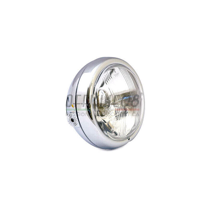 Faro anteriore alogeno 4.5'' Classic cromo