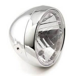 Halogen headlight 6.5'' Classic chrome