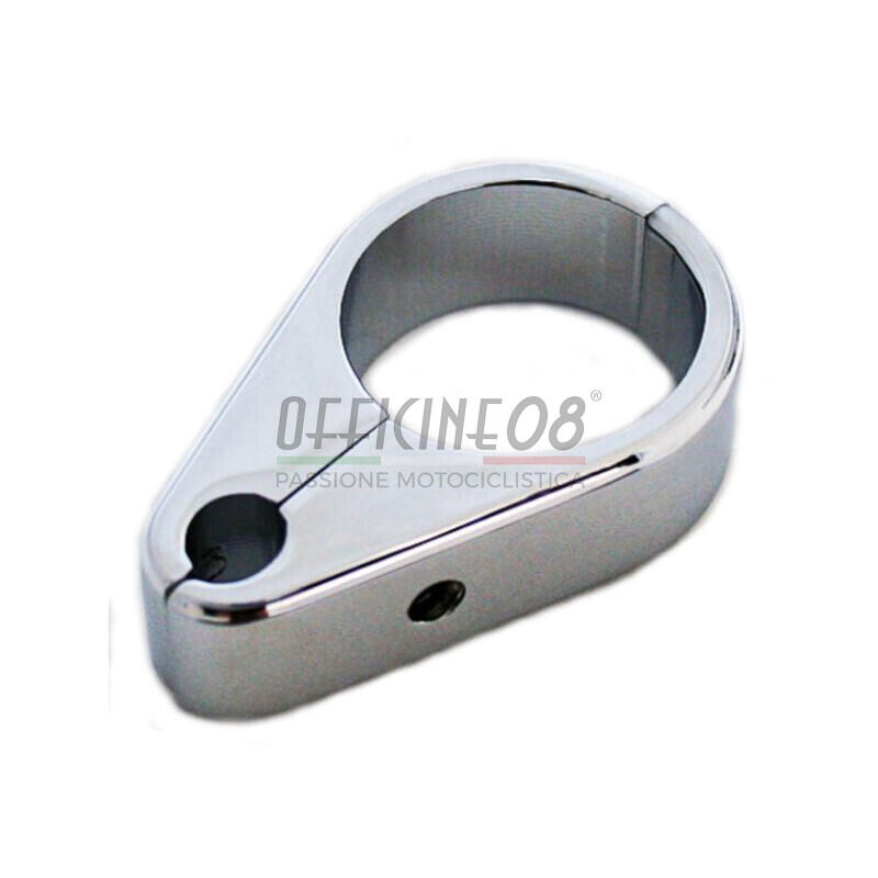 Cable clamp throttle 25mm chrome