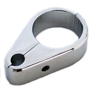 Cable clamp throttle 25mm chrome