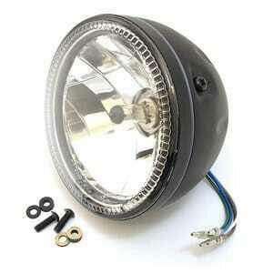 Faro anteriore 5.3/4'' Highsider Skyline alogeno/led nero