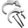 Coppia clip di supporto Motogadget Motoscope 22mm grigio - Foto 1