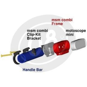 Bracket Motogadget Motoscope complete 22mm black - Pictures 2