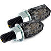 Coppia frecce led Tiny nero opaco fumè - Foto 1