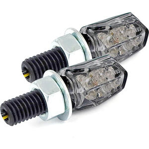 Coppia frecce led Tiny nero opaco