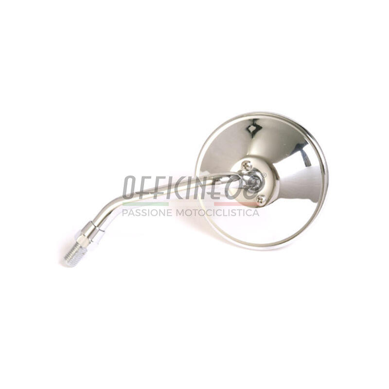 Rearview mirror Round chrome left