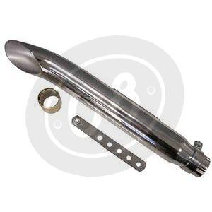 Exhaust muffler Turnout long chrome - Pictures 3