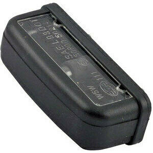 Luce targa alogena Classic nero