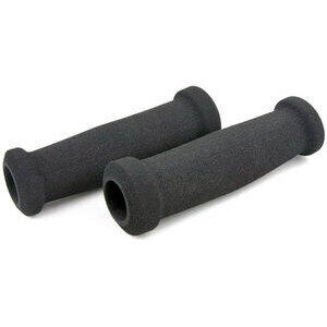 Coppia manopole Soft 22mm forate nero