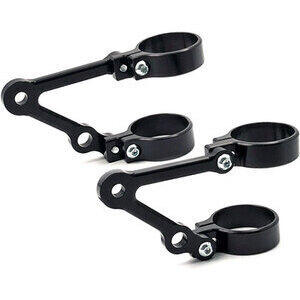 Aramox Staffe Di Montaggio Per Faro Moto - 2 Pezzi In Acciaio Inox, Adattabili Per Forcelle 28-34 Mm - 5