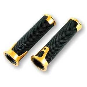 Handlebar grips LSL Ergonia 22mm open ends gold