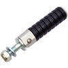 Pedalino poggiapiedi Tarozzi M10x1.5mm gomma lungo - Foto 1