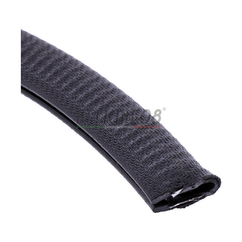 Fairing protection rubber edge 1-4mm black 1mt