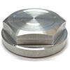 Dado cannotto di sterzo M25x1 alluminio grigio - Foto 1