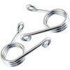 Molla sella a forbice 6mm cromo coppia - Foto 1