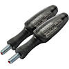 Par de intermitentes led Koso Z-1 negro mate ahumado - Fotos 1