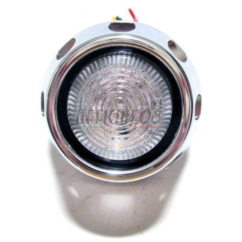 Led tail light Drill chrome