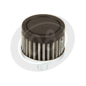 Crankcase vent filter 13mm cilindrical K&N - Pictures 6