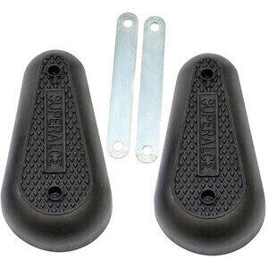 Fuel tank knee pads Moto Guzzi Super Alce pair