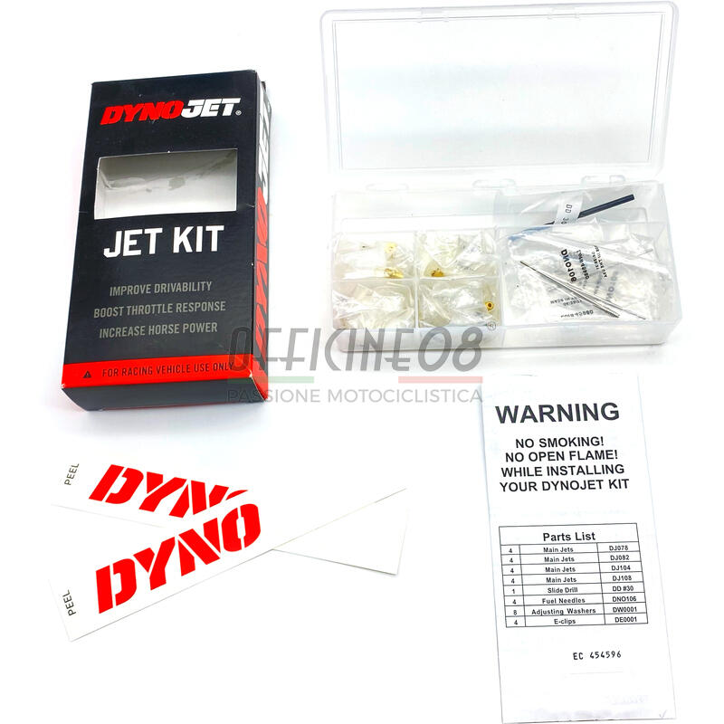 Kit carburazione per Honda CB 650 C Dynojet Stage 1 e 3