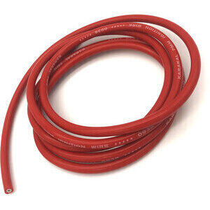 Ignition lead cable 7mm silicone red suppression - Pictures 2