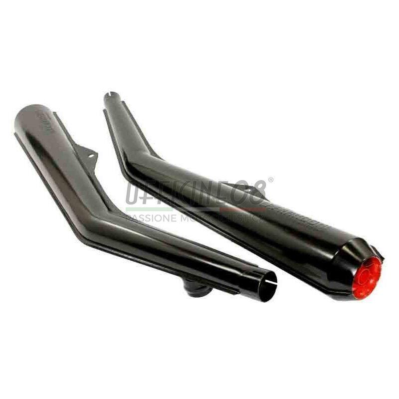 Exhaust muffler Moto Guzzi 850 Le Mans Lafranconi RC black pair