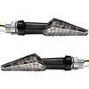 Coppia frecce led Modern nero opaco - Foto 1