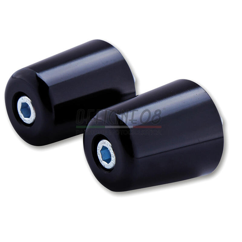 Bar-end weights Suzuki Replica black