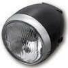 Faro anteriore 5.3/4'' Daytona Vintage alogeno nero ghiera cromo - Foto 1