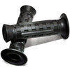 Coppia manopole Richfield 22mm nero - Foto 1