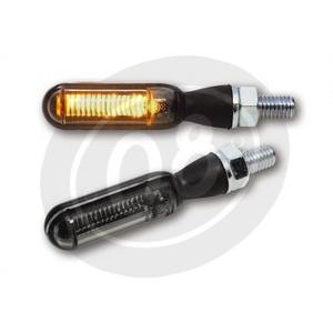 Led winkers Super S black matt pair - Pictures 2