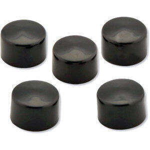 Cubretornillo cabeza hexagonal M10 plástico negro set 5pc