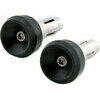 Coppia contrappesi antivibranti Highsider Akron XS nero - Foto 1